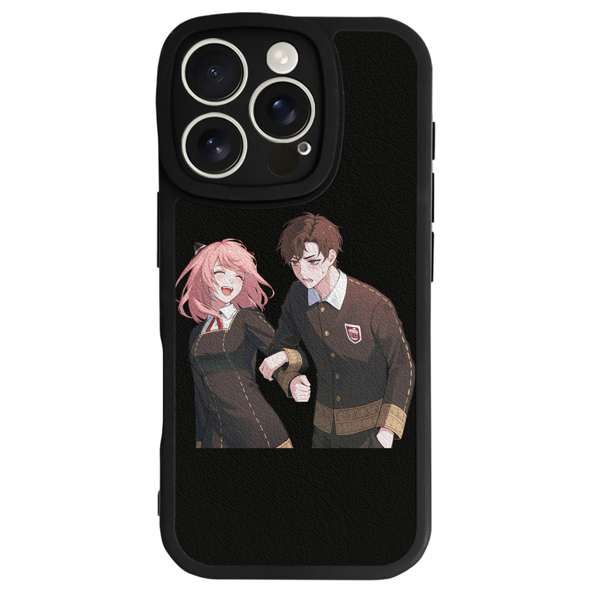 （画像用） SPY×FAMILY间谍家家酒 【iPhone 16シリーズ対応】シリコンスマホケース（レザー調） 材質：シリコン
